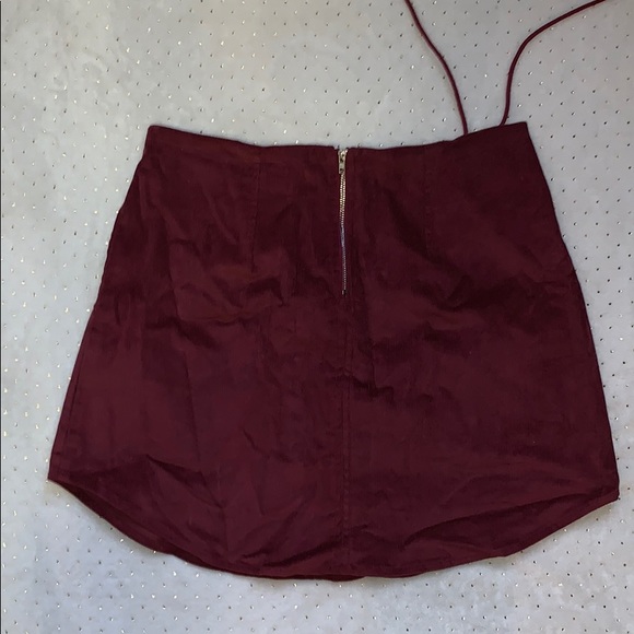 FashionNova Corduroy Skirt - Picture 2 of 2